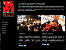 Tablet Screenshot of fantasticbar.com